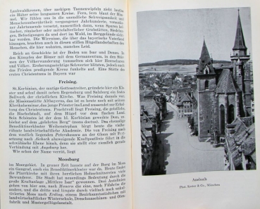 "Kraftpostfahrten in Bayern" Traveljournal Bavaria 1928 Hohlwein Motive (1003)